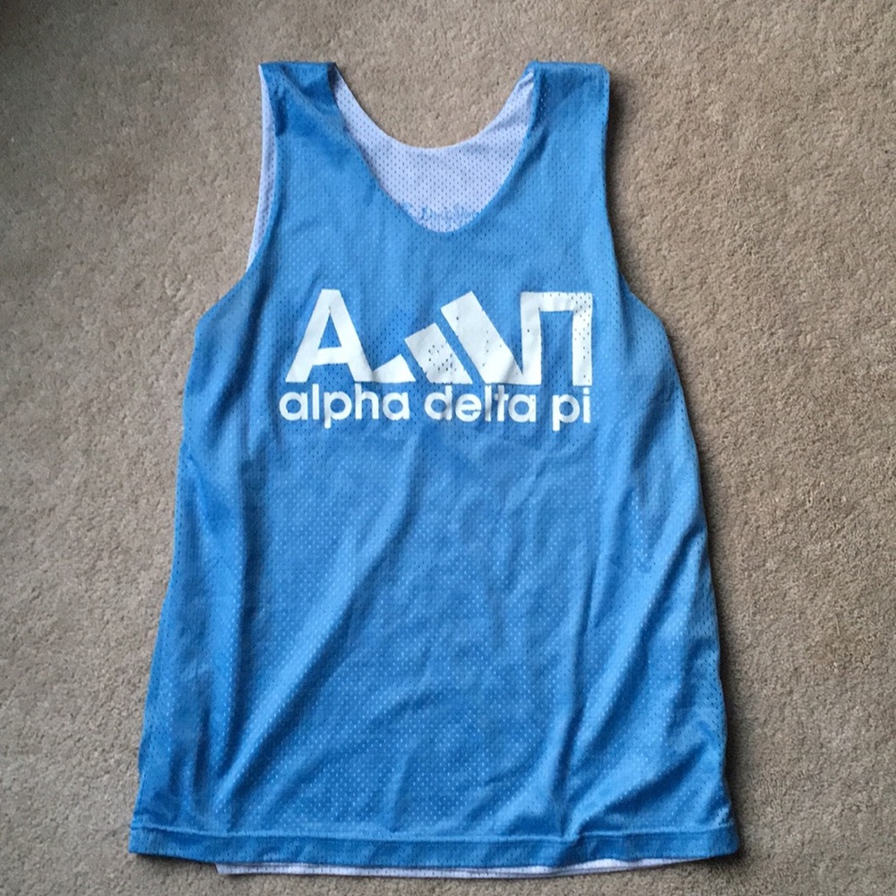 Reversible ADPi sorority jersey